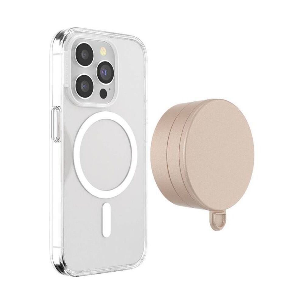 Open Box - PopSockets - Multi-Surface Magnetic Suction PopMount Latte - Picture 3 of 6